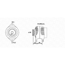 943355203010 MAGNETI MARELLI Генератор