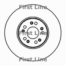 FBD511 FIRST LINE Тормозной диск