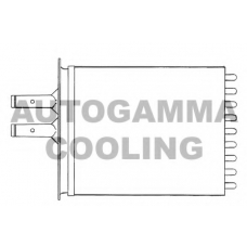 101610 AUTOGAMMA Теплообменник, отопление салона