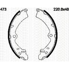 8100 69473 TRIDON Brake shoes