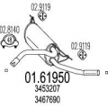 01.61950 MTS Глушитель выхлопных газов конечный