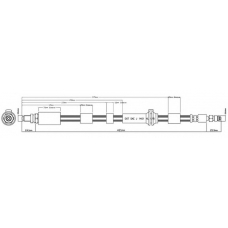 VBH1202 MOTAQUIP Тормозной шланг