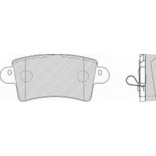 T0610849 RAMEDER Комплект тормозных колодок, дисковый тормоз