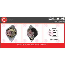 CAL10195 CASCO Генератор