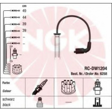 6258 NGK Комплект проводов зажигания