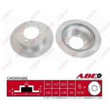 C45009ABE ABE Тормозной диск