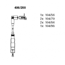 406/200 BREMI Комплект проводов зажигания