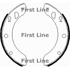 FBS080 FIRST LINE Комплект тормозных колодок