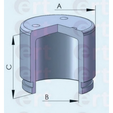 150778-C ERT Поршень, корпус скобы тормоза