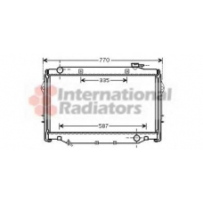 53002377 VAN WEZEL Радиатор, охлаждение двигателя