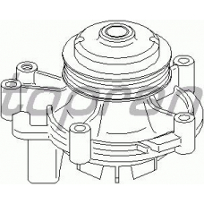721 889 TOPRAN Водяной насос