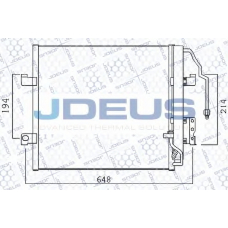 717B29 JDEUS Конденсатор, кондиционер