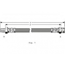 PHB130 TRW Тормозной шланг