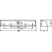 2KA 001 622-001 HELLA Фонарь освещения номерного знака