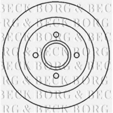 BBD4662 BORG & BECK Тормозной диск