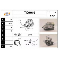 TO9019 SNRA Стартер