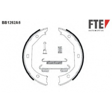 BB1262A6 FTE Комплект тормозных колодок, стояночная тормозная с