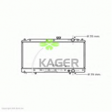 31-2008 KAGER Радиатор, охлаждение двигателя