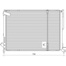 350213112900 MAGNETI MARELLI Радиатор, охлаждение двигателя
