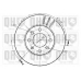 BDC5223 QUINTON HAZELL Тормозной диск