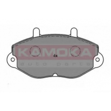 JQ1011402 KAMOKA Комплект тормозных колодок, дисковый тормоз