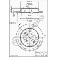 08.5218.10 BREMBO Тормозной диск