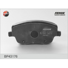 BP43176 FENOX Комплект тормозных колодок, дисковый тормоз