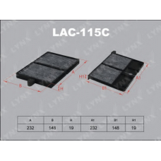 LAC-115C LYNX Cалонный фильтр