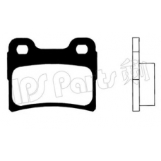 IBR-1K01 IPS Parts Комплект тормозных колодок, дисковый тормоз