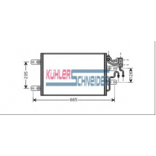 0620031 KUHLER SCHNEIDER Конденсатор, кондиционер