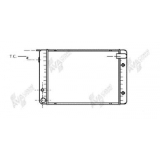 59002012 VAN WEZEL Радиатор, охлаждение двигателя
