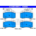 13.0460-4985.2 ATE Комплект тормозных колодок, дисковый тормоз