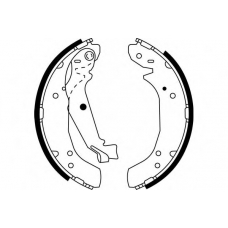 S720 SIMER Комплект тормозных колодок