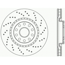 BDRS1741.25 OPEN PARTS Тормозной диск