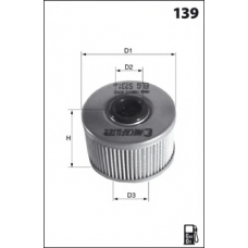 LFDE126 LUCAS FILTERS Топливный фильтр