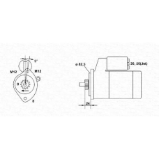 943253153010 MAGNETI MARELLI Стартер