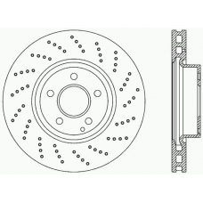 BDRS2419.25 OPEN PARTS Тормозной диск