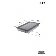 ELP9275 MECAFILTER Воздушный фильтр