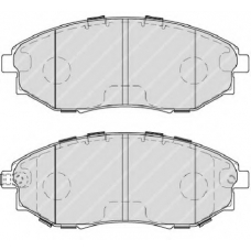 FSL4304 FERODO Комплект тормозных колодок, дисковый тормоз