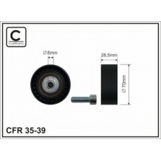 35-39 CAFFARO Натяжной ролик, поликлиновой  ремень