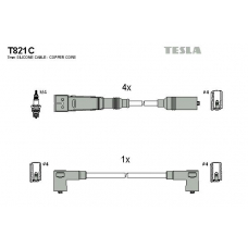 T821C TESLA Комплект проводов зажигания