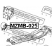 MZMB-025 FEBEST Подвеска, двигатель