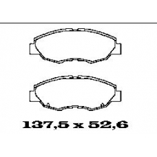BL1331A2 FTE Комплект тормозных колодок, дисковый тормоз