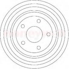 329181B BENDIX Тормозной барабан