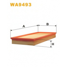 WA9493 WIX Воздушный фильтр