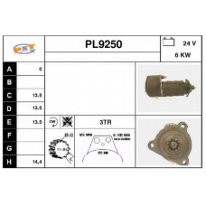 PL9250 SNRA Стартер