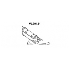 VL90121 VENEPORTE Глушитель выхлопных газов конечный