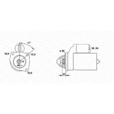 943252232010 MAGNETI MARELLI Стартер