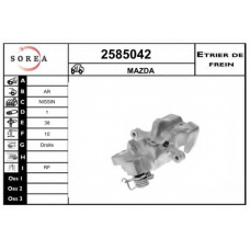 2585042 EAI Тормозной суппорт