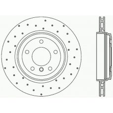 BDRS1944.25 OPEN PARTS Тормозной диск